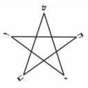 Pentagrama Hebraico