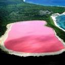 Lago Hillier, o lago rosa na Austrália