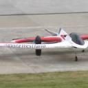 Avião elétrico futurista – um protótipo com duplo rotor de inclinação