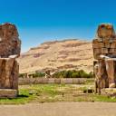 Colossos de Memnon, as estátuas que cantavam