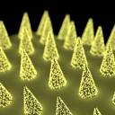 Os adesivos de microagulha fluorescentes detectam biomarcadores em níveis muito mais baixos
