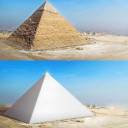 A Grande Pirâmide brilhava como uma estrela quando a luz do Sol refletia em sua superfície