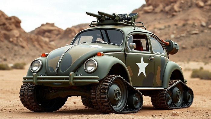 Fusca Guerreiro: Este Carro é Mais Forte do Que Parece!