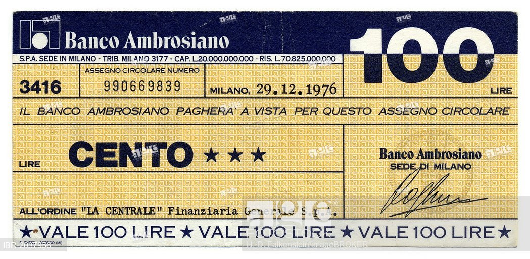 banco ambro cheque