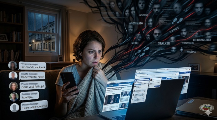 Medo Invisível: A Realidade Brutal do Cyberstalking