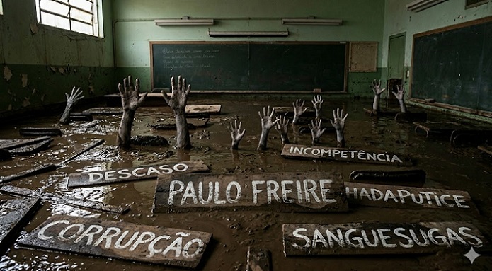 O Colapso Silencioso que Destruiu a Educação Brasileira
