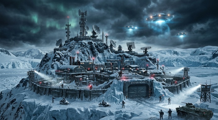 A Antártica, base nazista, Agharta e a perdida Thule