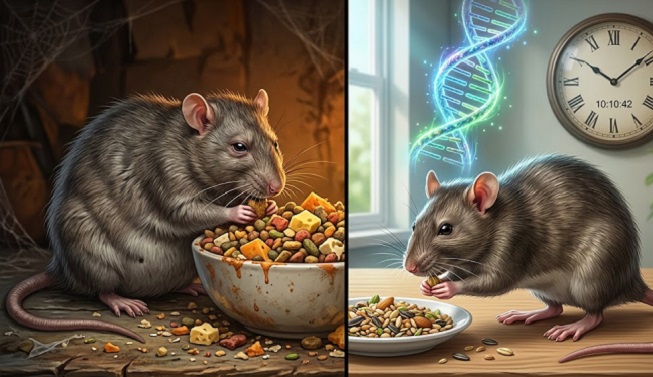 Menos comida, mais anos: a verdade nua