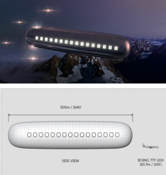 Ovni titanico desenho
